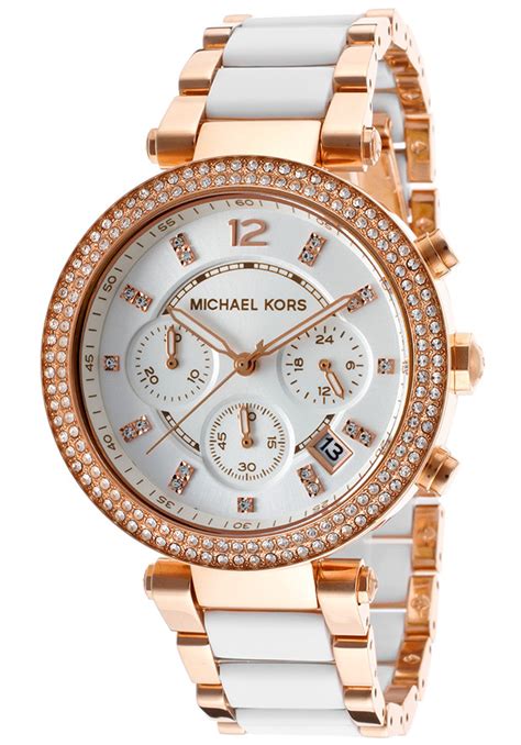 michael kors damen uhren mk5774|michael kors parker chronograph.